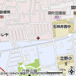 東京都練馬区関町南3丁目22-13周辺の地図