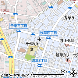 浅草第一診療所周辺の地図
