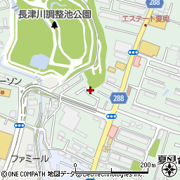千葉県船橋市夏見台3丁目5-7周辺の地図