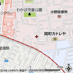 東京都練馬区関町南4丁目13-44周辺の地図