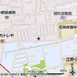 東京都練馬区関町南3丁目22周辺の地図