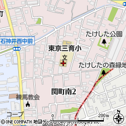 東京都練馬区関町南2丁目8-4周辺の地図