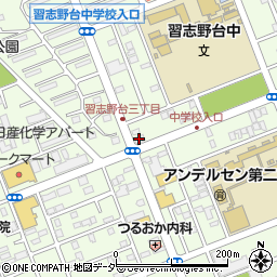モン・シャトー習志野台周辺の地図