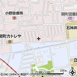 東京都練馬区関町南3丁目24-15周辺の地図