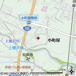 長野県駒ヶ根市赤穂小町屋10113-7周辺の地図