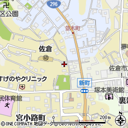 千葉県佐倉市鏑木町935周辺の地図