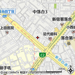 エストレリータ新宿落合周辺の地図