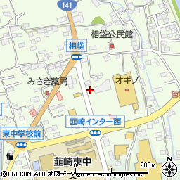 ソフトバンク韮崎周辺の地図