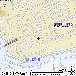 宇津志野荘周辺の地図