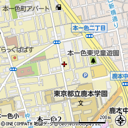 東京都江戸川区本一色2丁目26-2周辺の地図