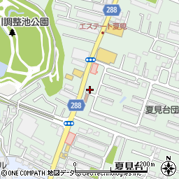 千葉県船橋市夏見台1丁目19周辺の地図