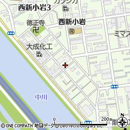 秋栄製作所周辺の地図
