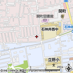 東京都練馬区関町南3丁目21-12周辺の地図