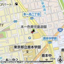 東京都江戸川区本一色2丁目26-21周辺の地図