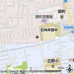 東京都練馬区関町南3丁目21-13周辺の地図