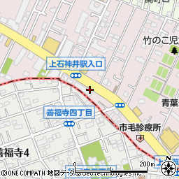 東京都練馬区関町南2丁目2周辺の地図
