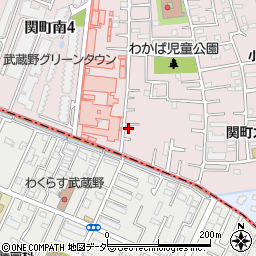 東京都練馬区関町南4丁目13-14周辺の地図