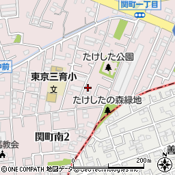 東京都練馬区関町南2丁目7-10周辺の地図
