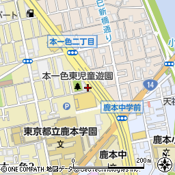東京都江戸川区本一色2丁目26-17周辺の地図