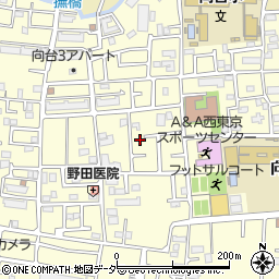 東京都西東京市向台町3丁目2周辺の地図