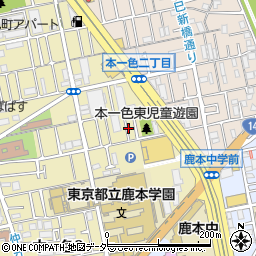 東京都江戸川区本一色2丁目26周辺の地図