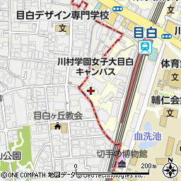 東京都豊島区目白3丁目1-9周辺の地図