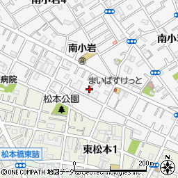 東京都江戸川区南小岩1丁目周辺の地図