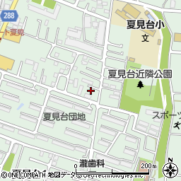 千葉県船橋市夏見台2丁目8-7周辺の地図