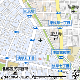 上野商店周辺の地図