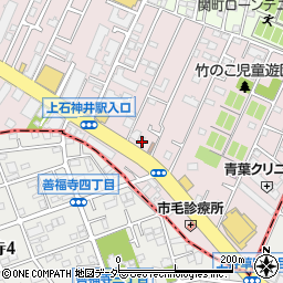 東京都練馬区関町南1丁目6-2周辺の地図