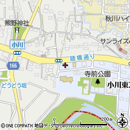 あきる野小川郵便局 ＡＴＭ周辺の地図