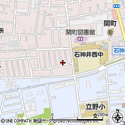 東京都練馬区関町南3丁目20-4周辺の地図