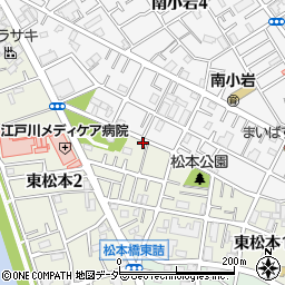 リパーク東松本１丁目駐車場周辺の地図