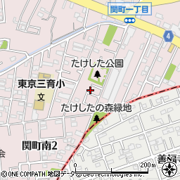 東京都練馬区関町南2丁目7-41周辺の地図