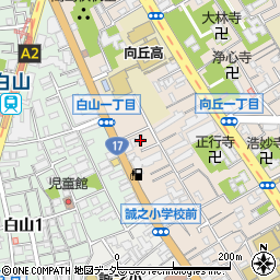 東京都看護協会千駄木訪問看護ステーション周辺の地図