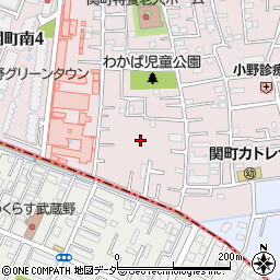 東京都練馬区関町南4丁目13周辺の地図