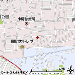 東京都練馬区関町南3丁目25-8周辺の地図