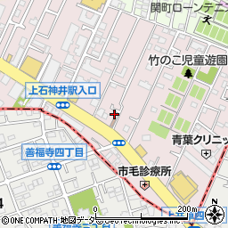 東京都練馬区関町南1丁目6-36周辺の地図