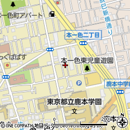 東京都江戸川区本一色2丁目26-8周辺の地図