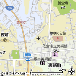 千葉県佐倉市鏑木町1183-13周辺の地図