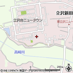 千葉県富里市立沢新田63周辺の地図