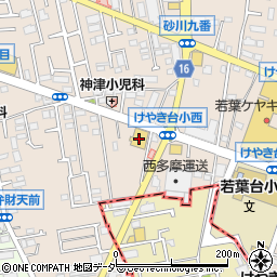 ＡＯＫＩ立川幸町店周辺の地図