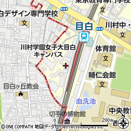 東京都豊島区目白3丁目1-33周辺の地図