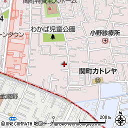 東京都練馬区関町南4丁目13-40周辺の地図