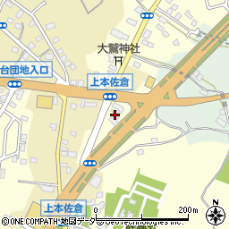 麺場 田所商店 佐倉店周辺の地図