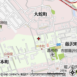 千葉県佐倉市本町46-1周辺の地図