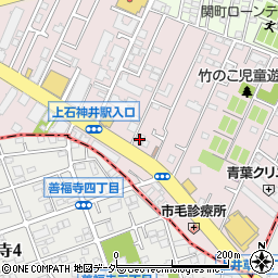東京都練馬区関町南1丁目6-5周辺の地図