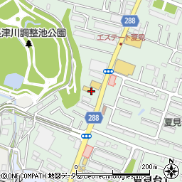 千葉県船橋市夏見台3丁目8周辺の地図