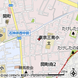 東京都練馬区関町南2丁目27-5周辺の地図