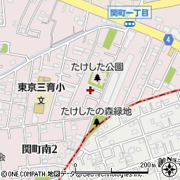 東京都練馬区関町南2丁目7-40周辺の地図